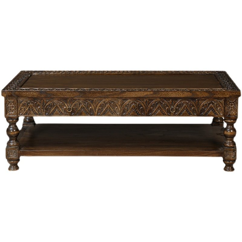 Coffee Tea Thai - Solid wood coffee table Thai club