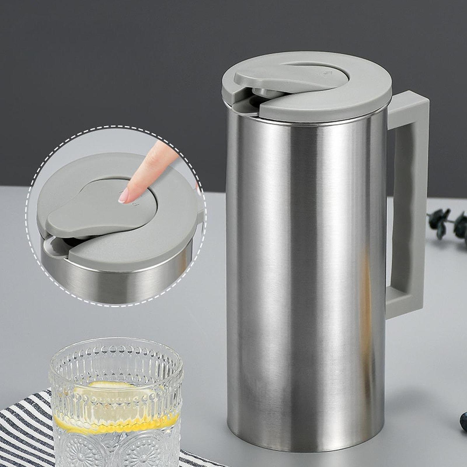 Alternative To Coffee And Tea - Large Capacity Water Pitcher Stainless Steel