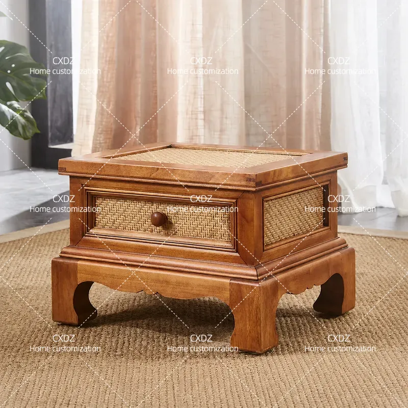 Coffee Tea Thai - Thai Style Solid Wood Tatami Coffee