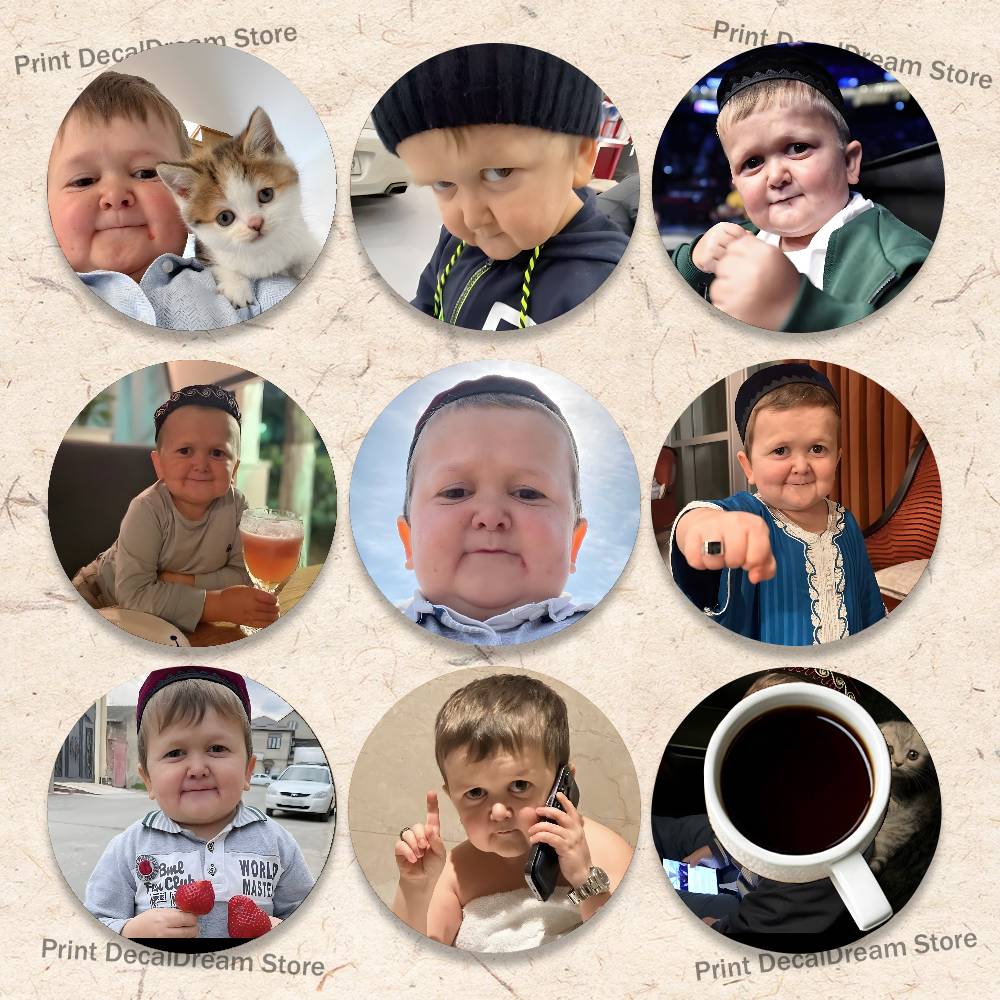 Coffee Tea Mix - Funny Hasbulla Magomedov Meme Wood Coaster
