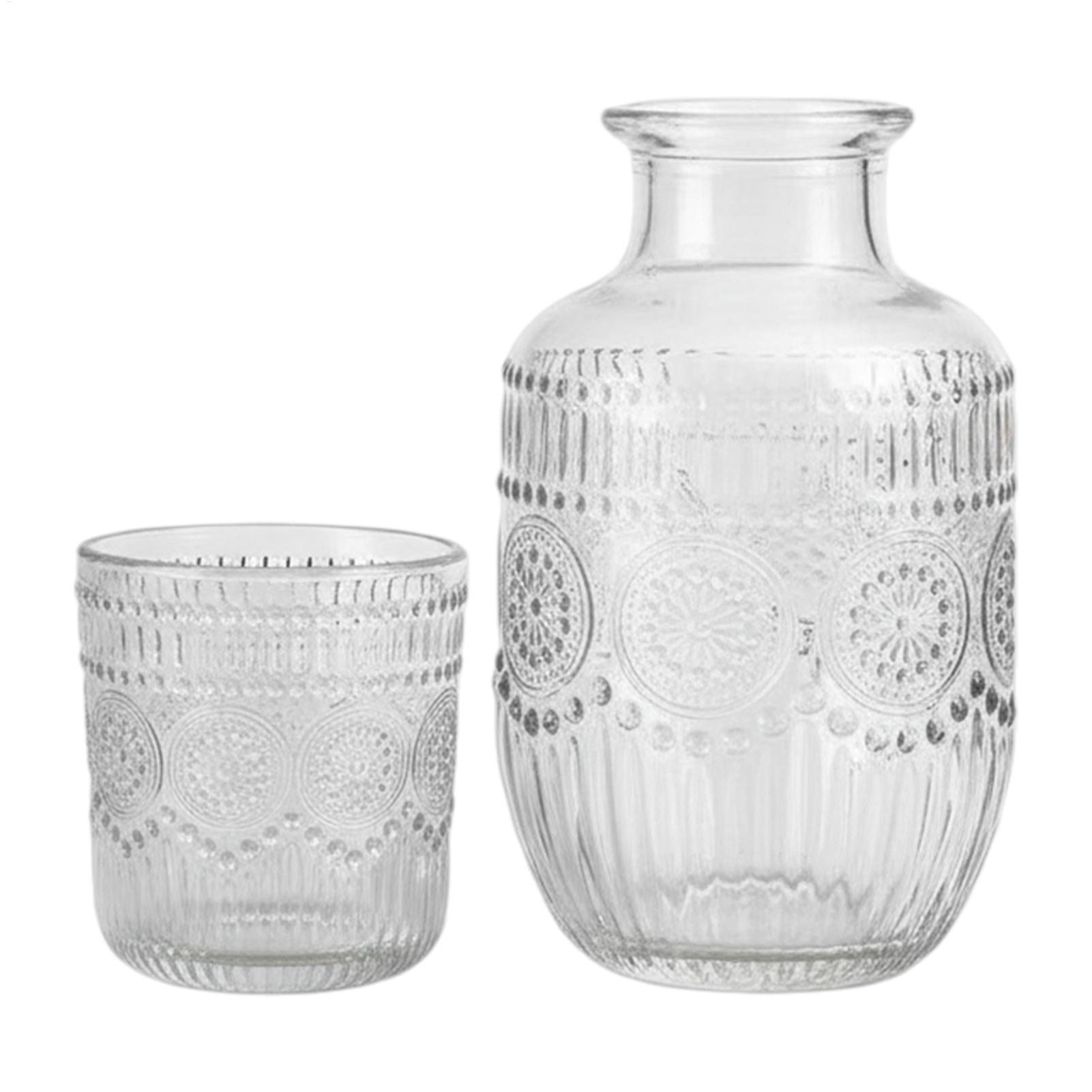 Coffee Tea Mix - 550ml Bedside Carafe Pitcher And Water