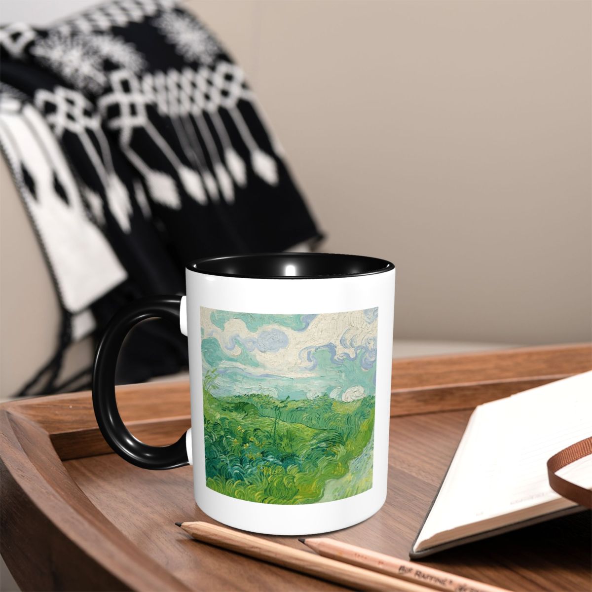 Coffee Tea Van - Green Wheat Fields, Auvers, Vincent Van
