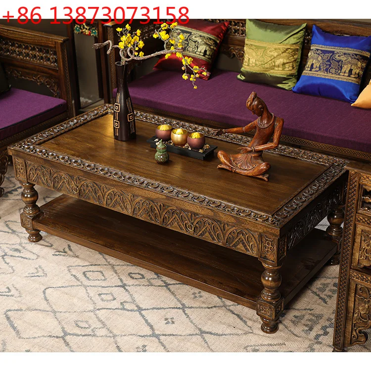 Coffee Tea Thai - South East Asia style solid wood