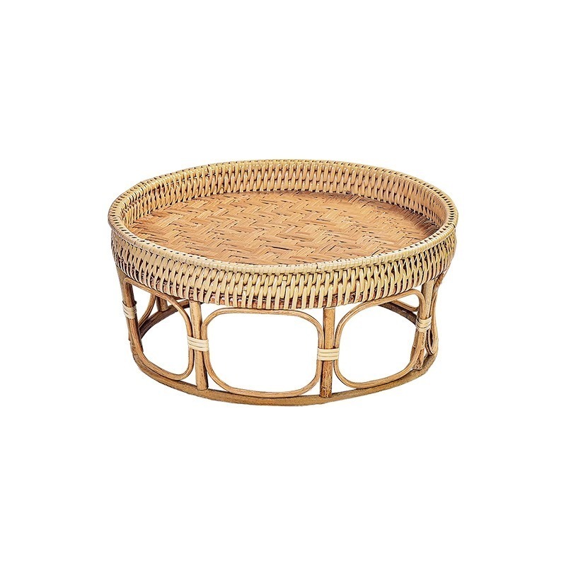 Coffee Tea Thai - Plastic rattan coffee table round Thai