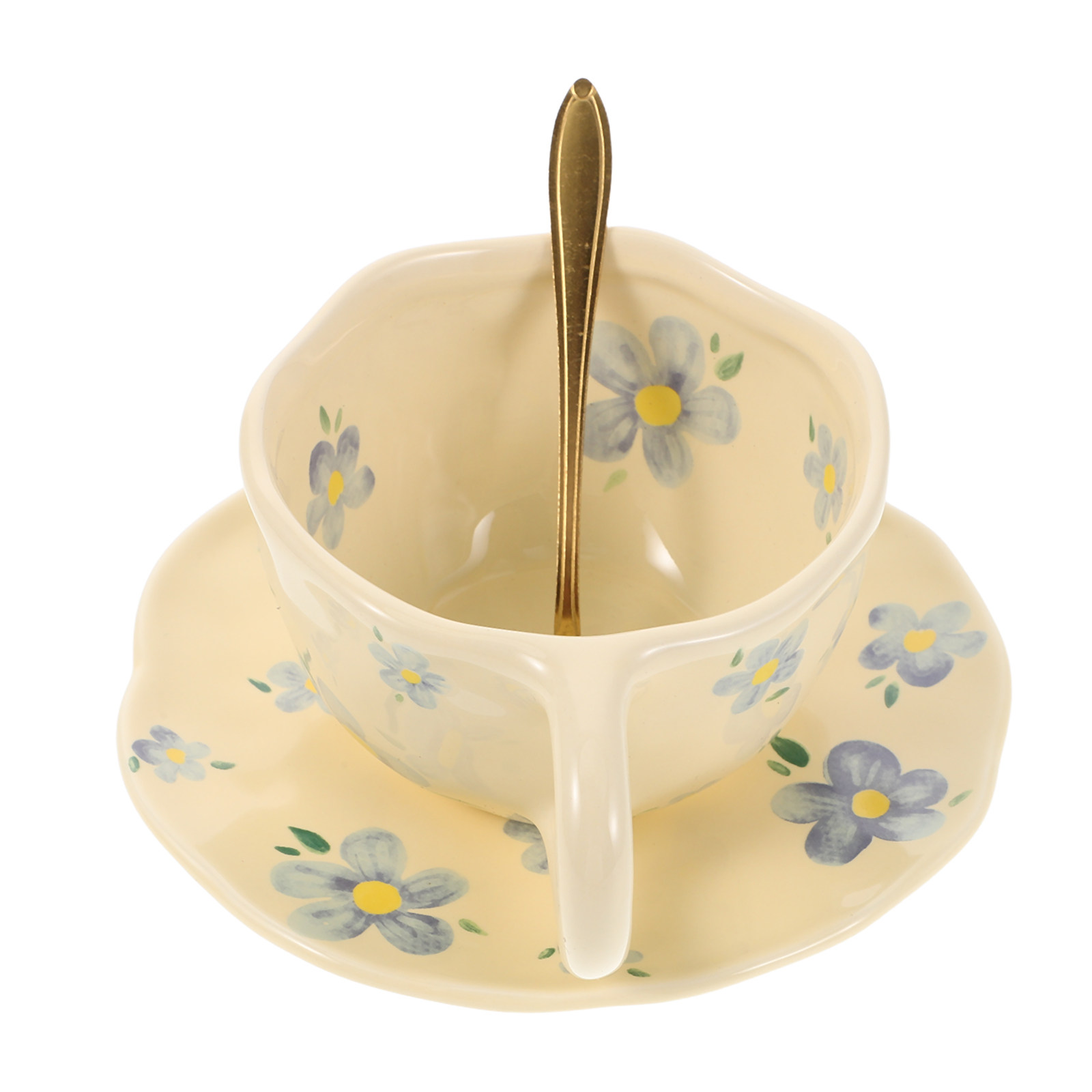 Coffee Tea Break - 1Set Creative Ceramic Coffee Cup Set