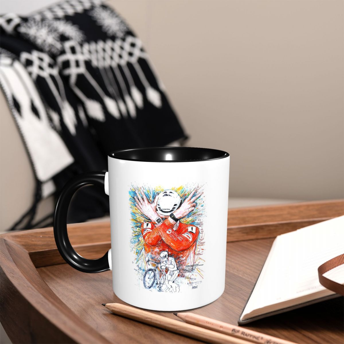 Coffee Tea Van - Mathieu Van Der Poel Cyclist MVDP