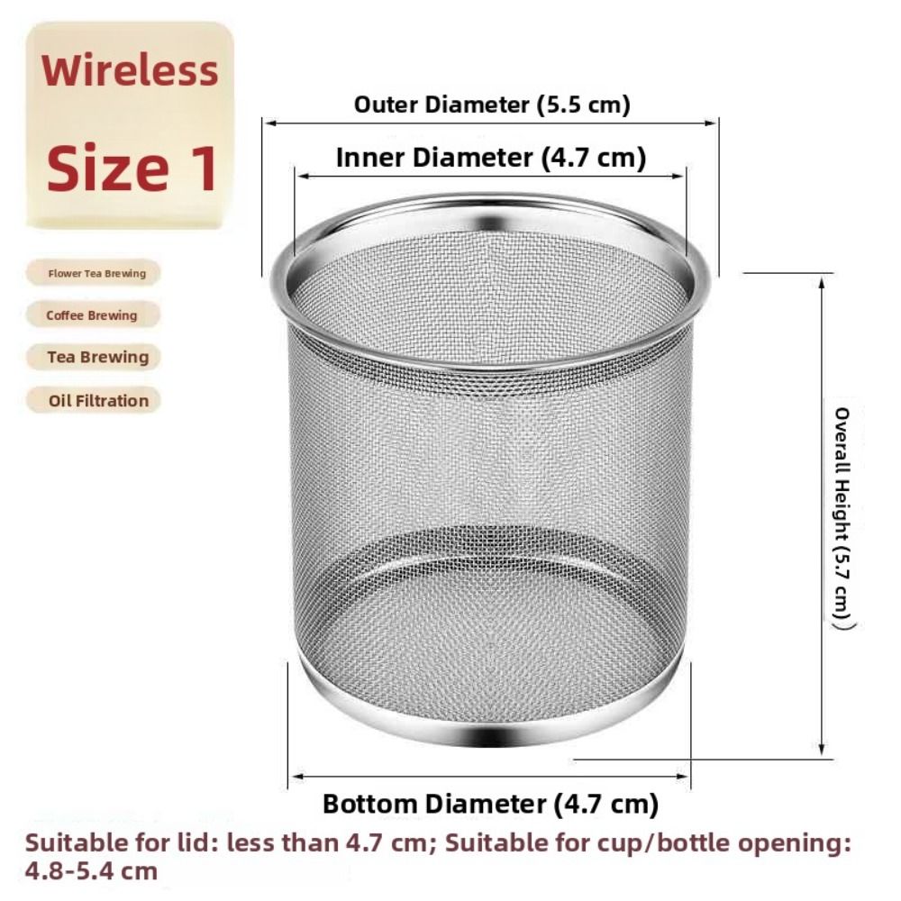 Stainless Steel Tea Strainer R - Coffee Tea Replacement recension och pris