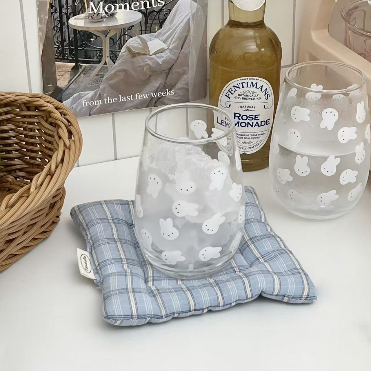 Cute Miffy Rabbit Printed Glas - Coffee Tea & Espresso Appliances recension och pris
