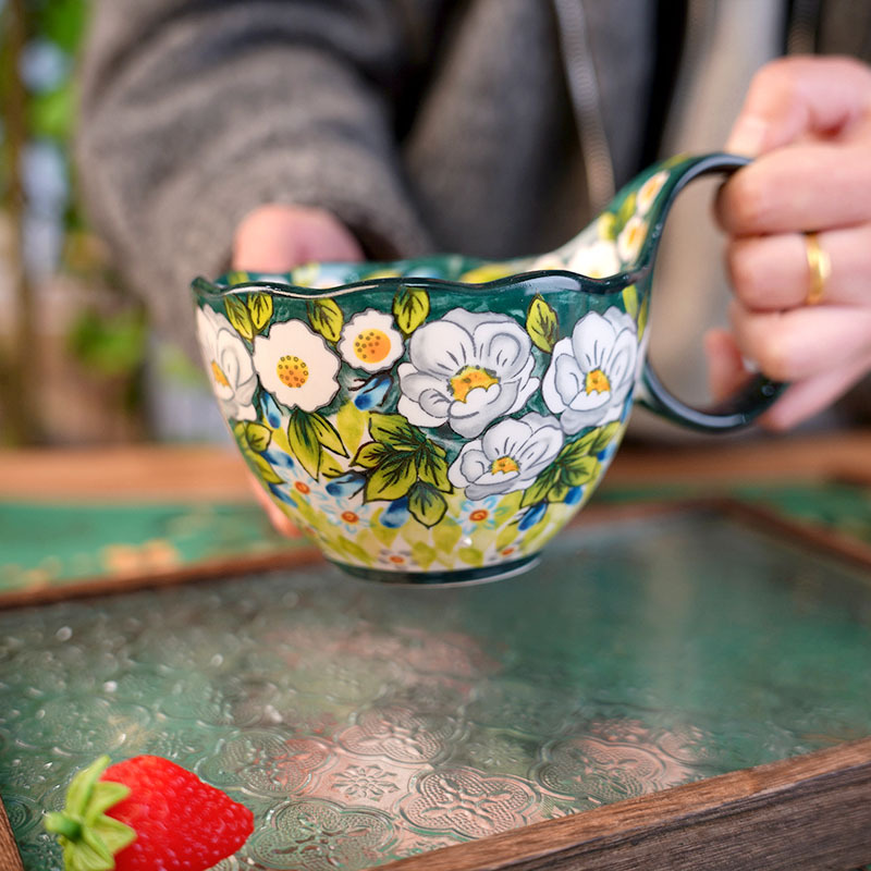Jasmine Underglaze Ceramic Mug - Coffee Jasmine Tea recension och pris