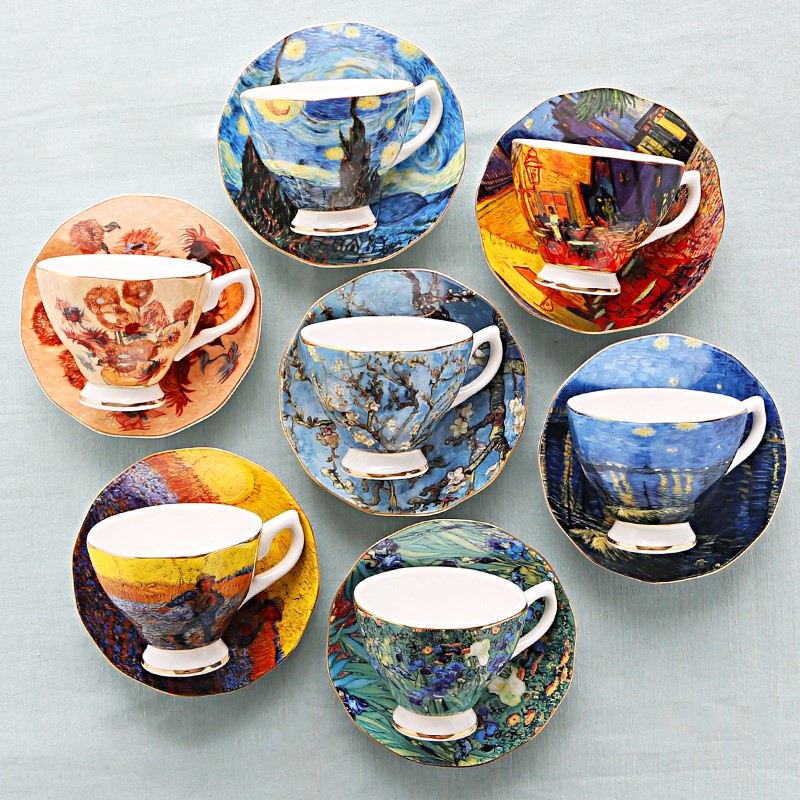Van Gogh Art Painting Coffee M - Coffee Tea Van recension och pris