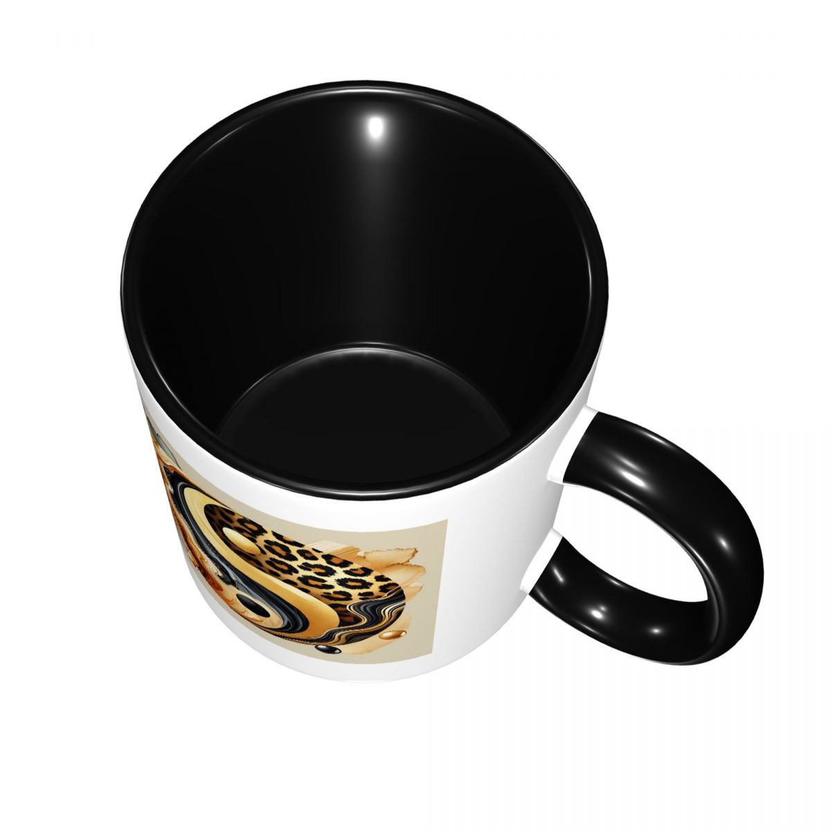 Leopard Yin Yang Luxury Gold M - Coffee Tea Yin Yang recension och pris