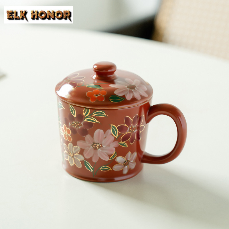 300ml Hand-painted Jasmine Flo - Coffee Jasmine Tea recension och pris