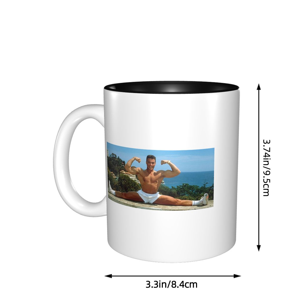 Jean Claude Van Damme Splits M - Coffee Tea Van recension och pris