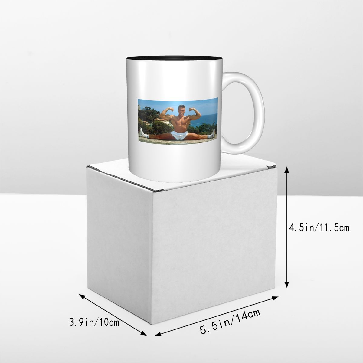 Jean Claude Van Damme Splits M - Coffee Tea Van recension och pris