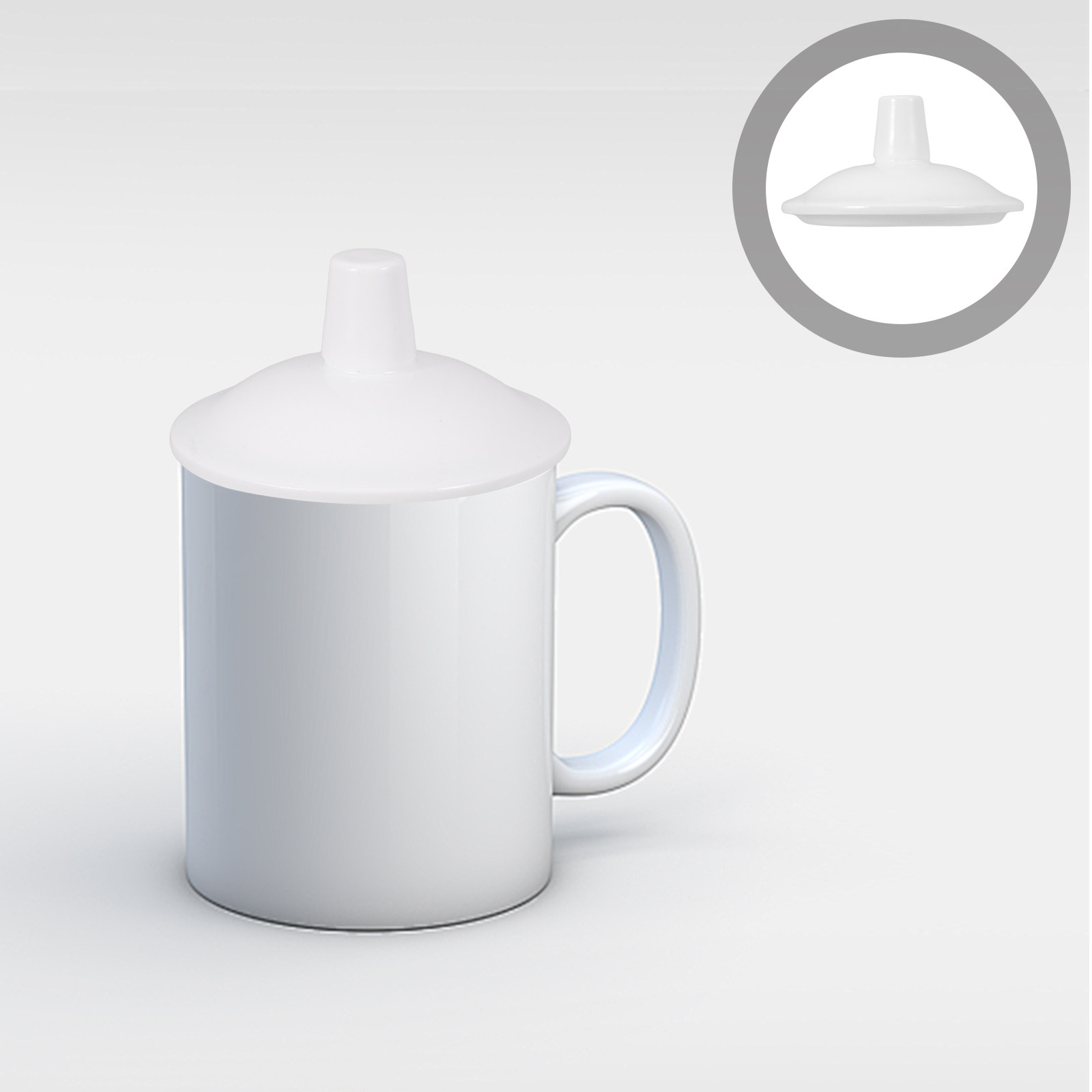 Porcelain Ceramic White Mug Li - Coffee Tea Replacement recension och pris