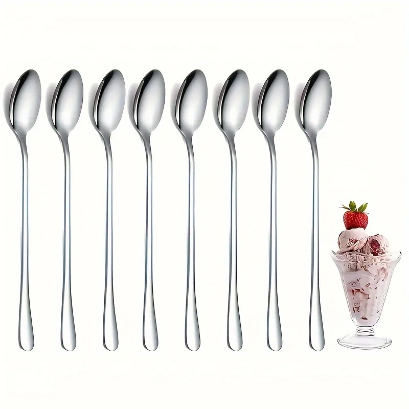 Stainless Steel 1/10pcs Long H - Coffee Tea Mix recension och pris