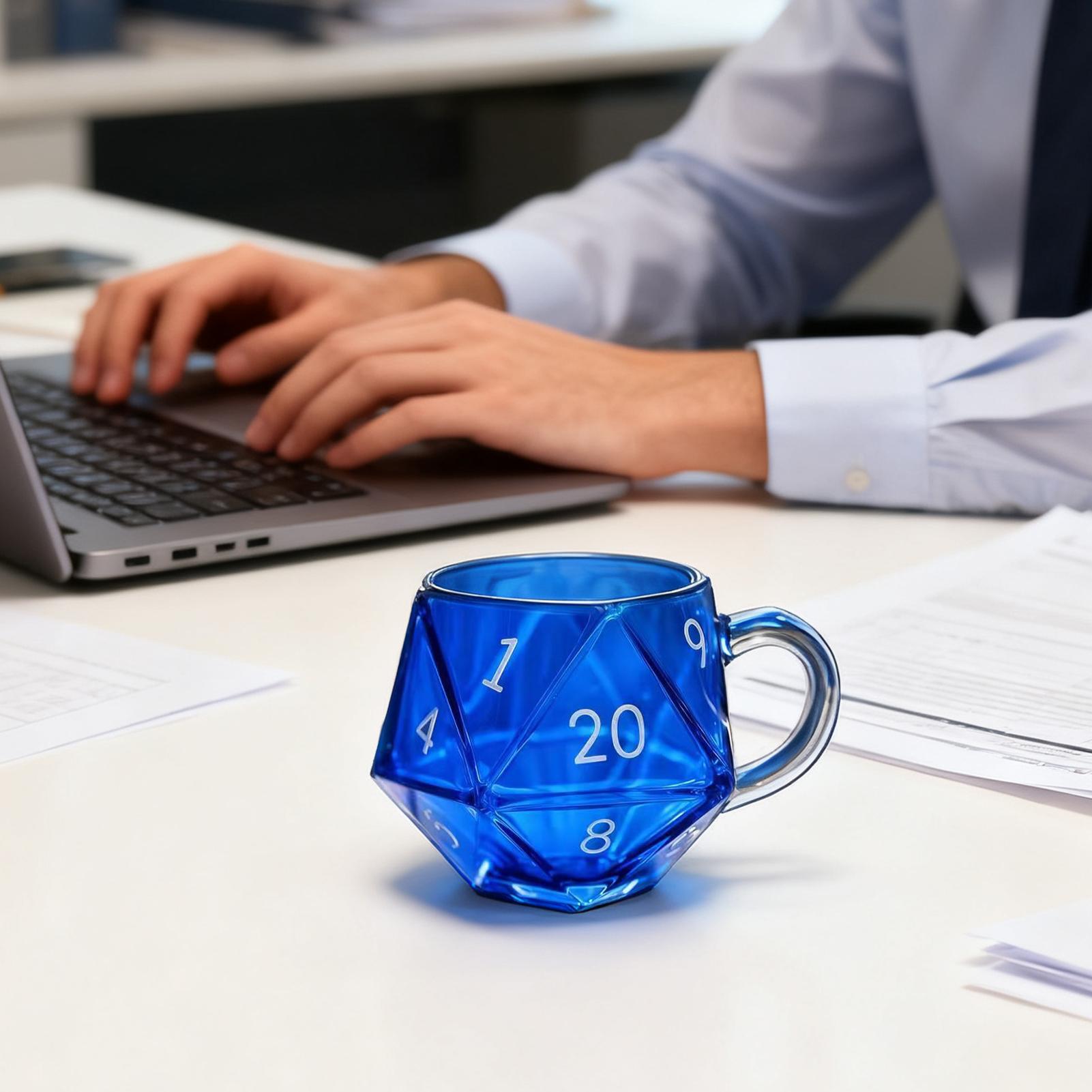 Tea Mug Polyhedral Dice Water  - Coffee Tea Break recension och pris