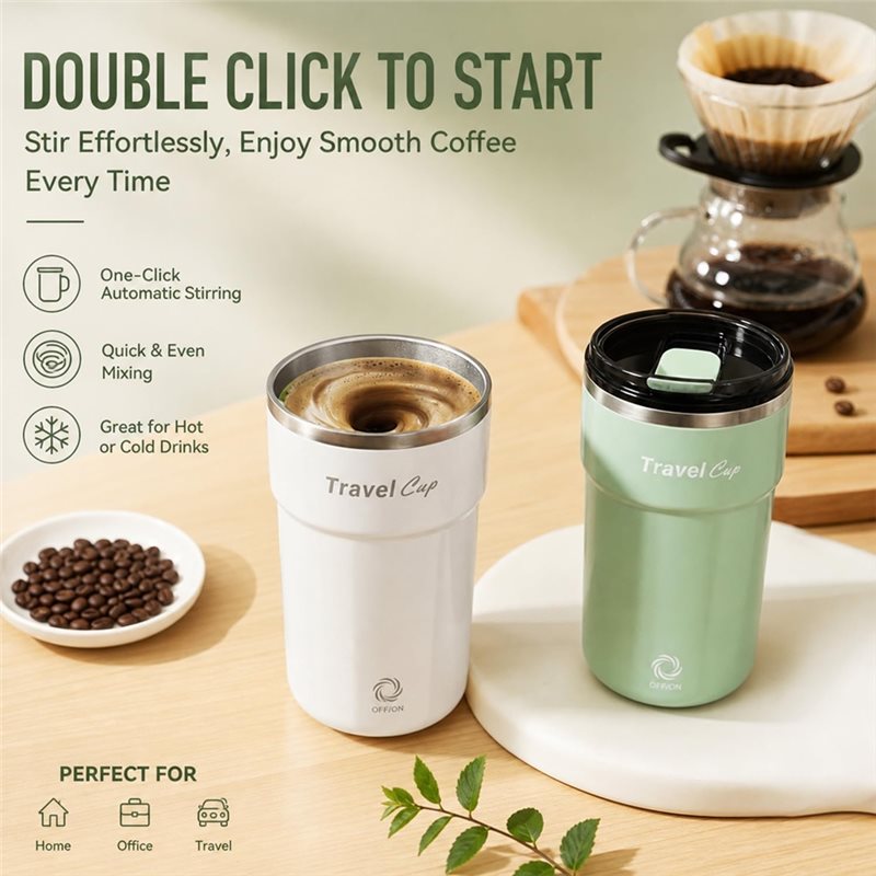 HGHO USB-C Rechargeable Self S - Coffee Tea Mix recension och pris