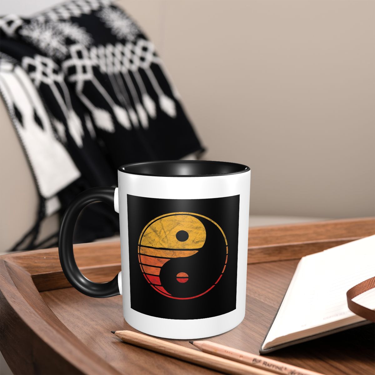 Humor Vintage Yin Yang 80's Mi - Coffee Tea Yin Yang recension och pris