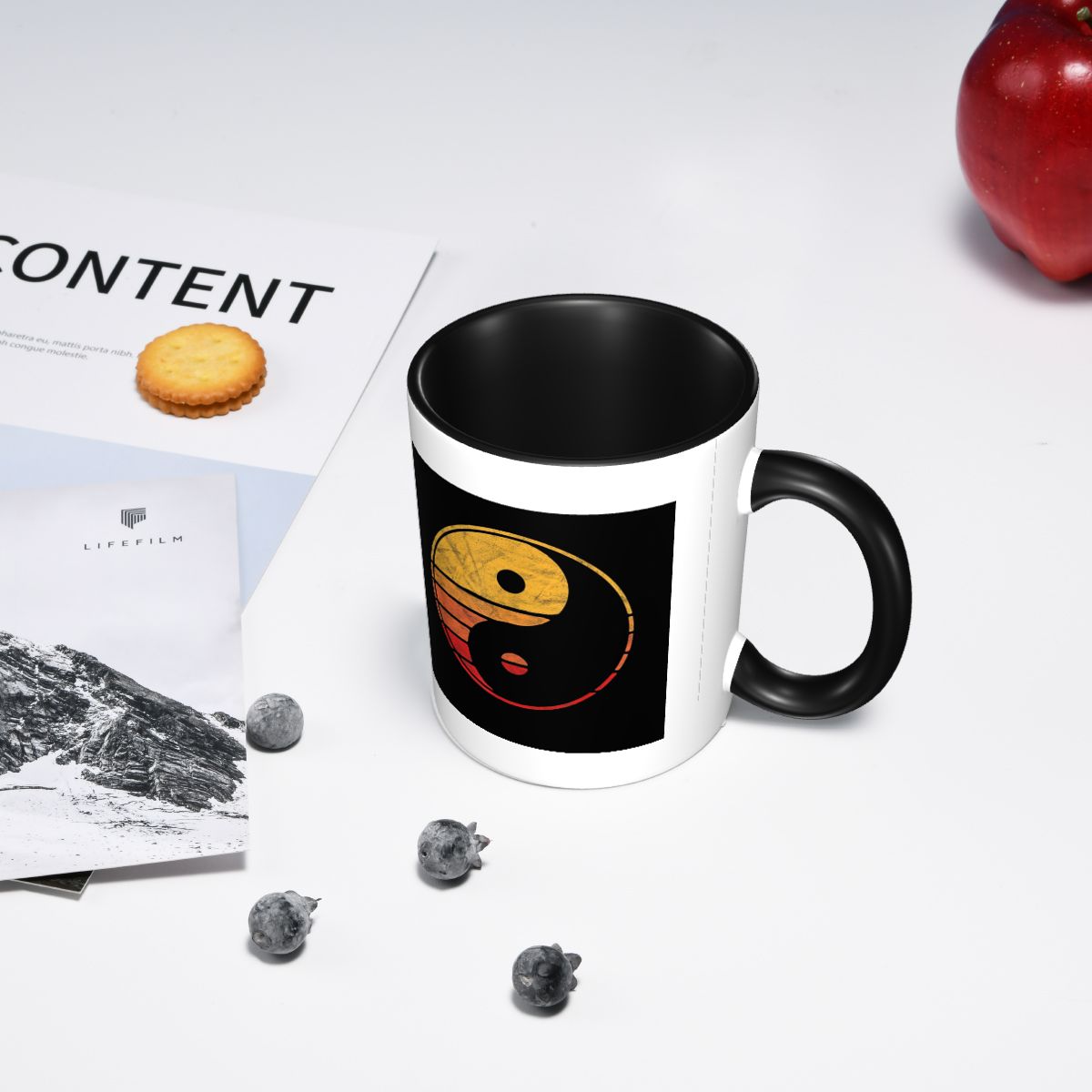 Humor Vintage Yin Yang 80's Mi - Coffee Tea Yin Yang recension och pris