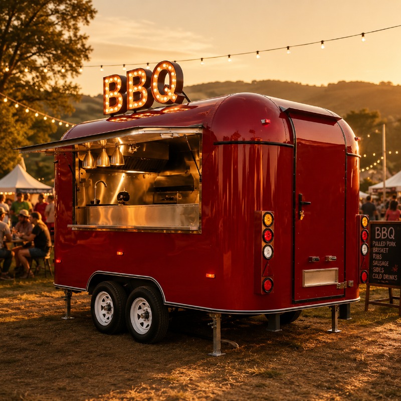 Food Truck Trailer Street Cate - Coffee Tea Van recension och pris