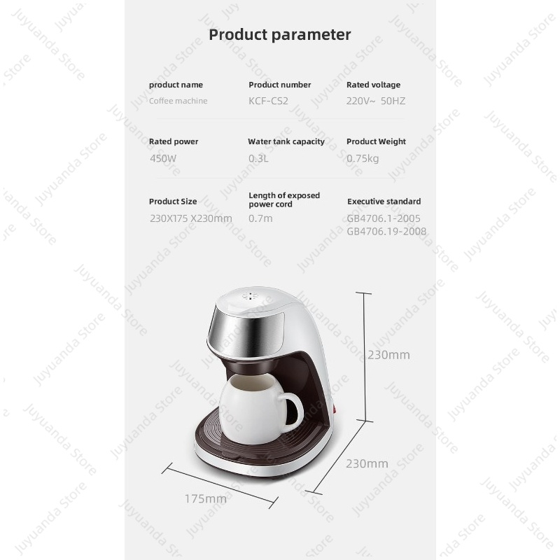 American Coffee Maker Househol - Coffee Tea & Espresso Appliances recension och pris