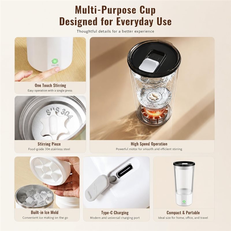 BAAG-Magnetic Coffee Mixing Cu - Coffee Tea Mix recension och pris
