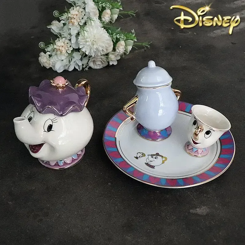 Hot Teapot Cartoon Beauty And  - Coffee Tea Mix recension och pris
