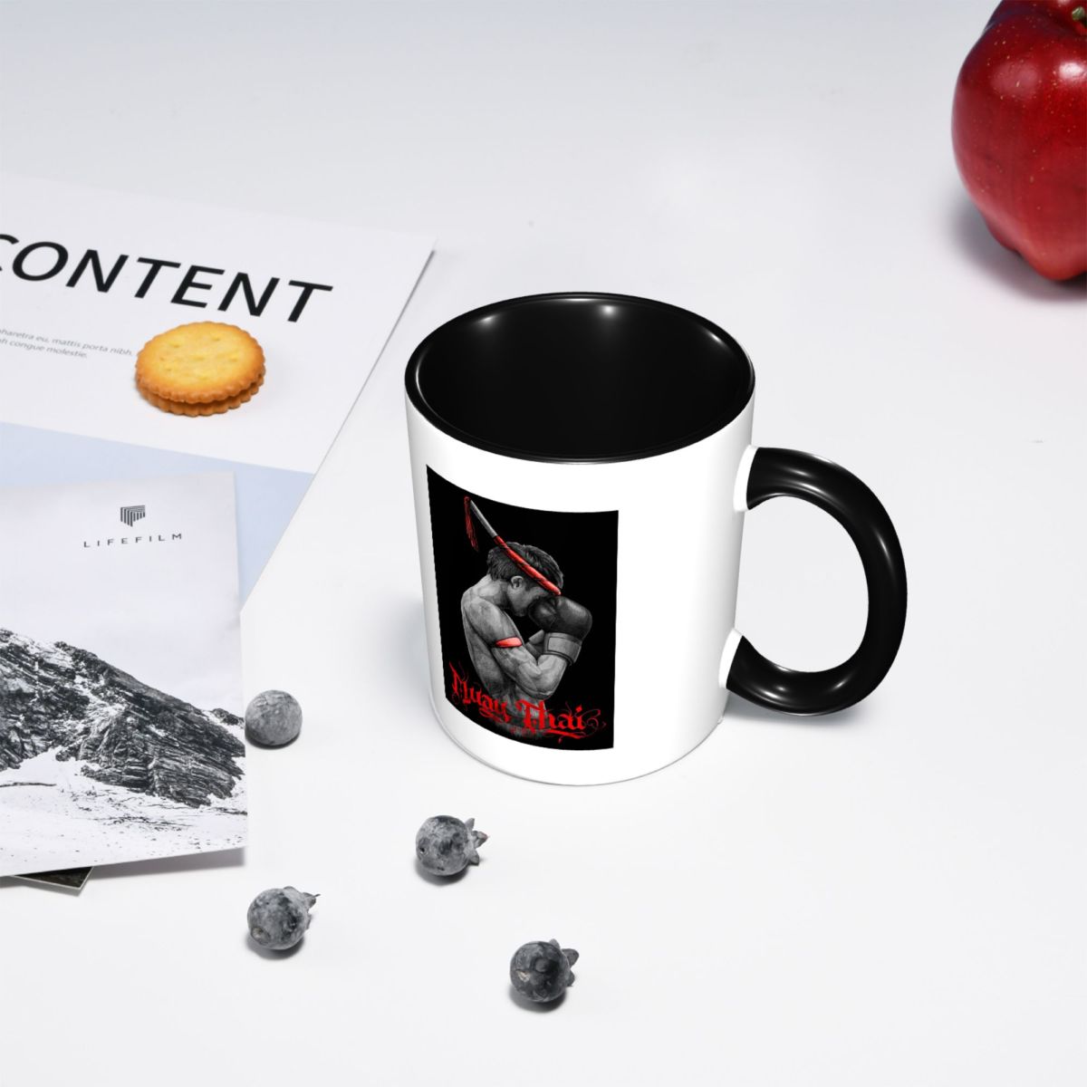 Muay Thai Boxing Fighter Mug F - Coffee Tea Thai recension och pris