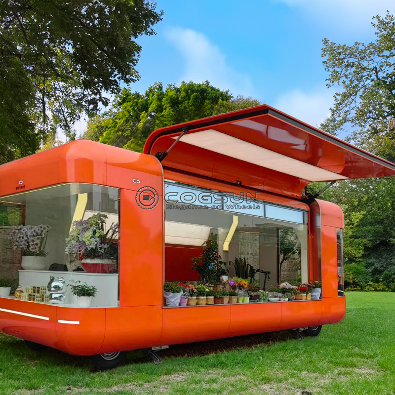 Street Mobile Food Trailer Piz - Coffee Tea Van recension och pris