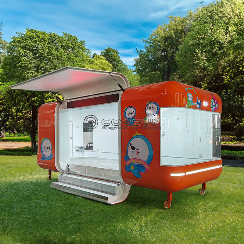 Street Mobile Food Trailer Piz - Coffee Tea Van recension och pris