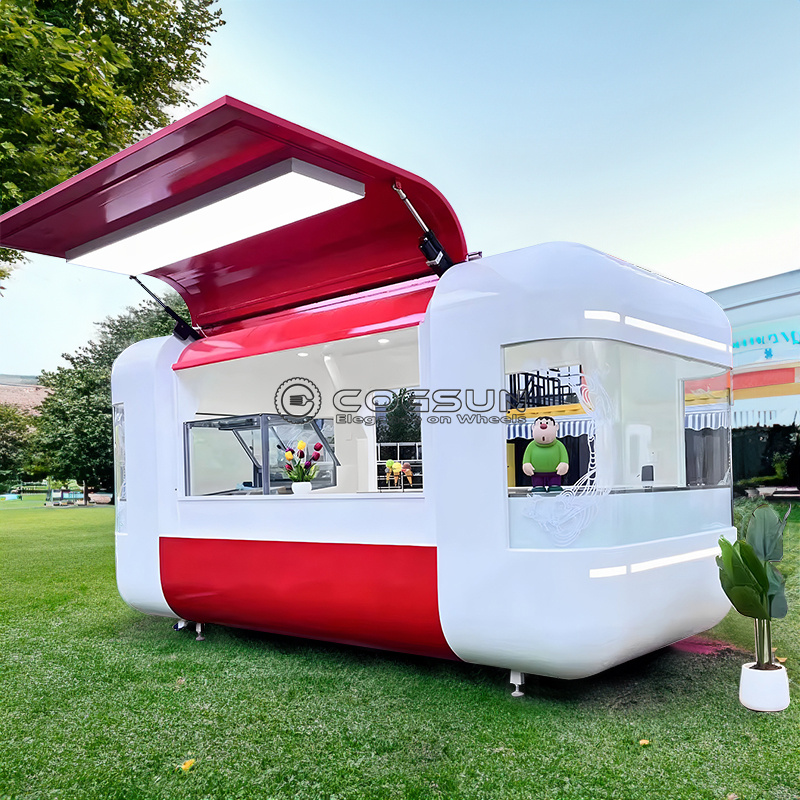 Street Mobile Food Trailer Piz - Coffee Tea Van recension och pris