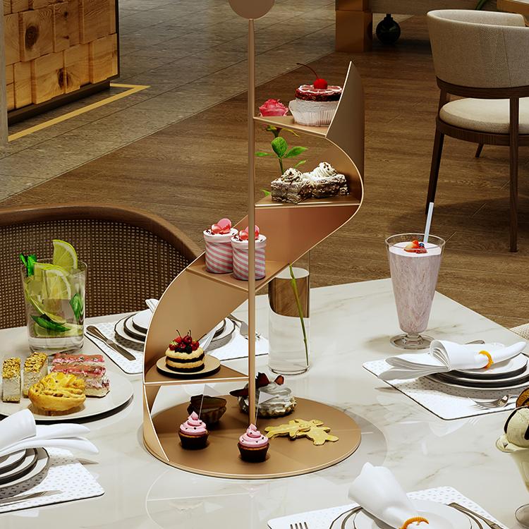 Hotel buffet dessert table tra - Coffee Tea Break recension och pris