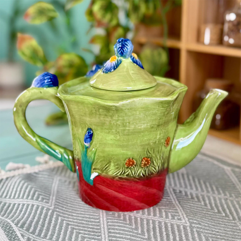 Creative Blue Floral Ceramic C - Coffee Tea Van recension och pris