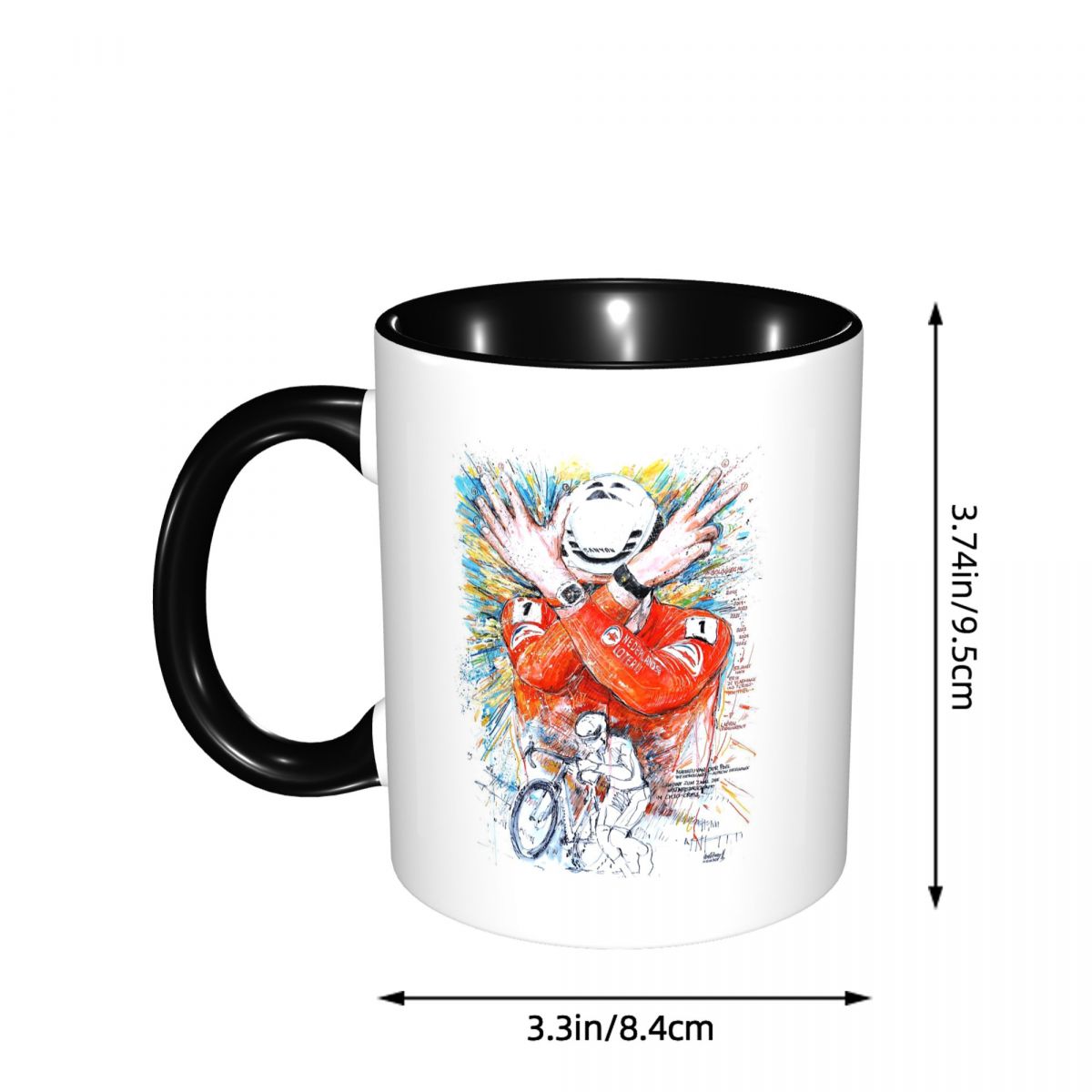 Mathieu Van Der Poel Cyclist M - Coffee Tea Van recension och pris