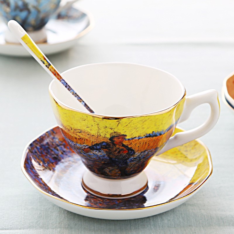 Van Gogh Art Painting Coffee M - Coffee Tea Van recension och pris