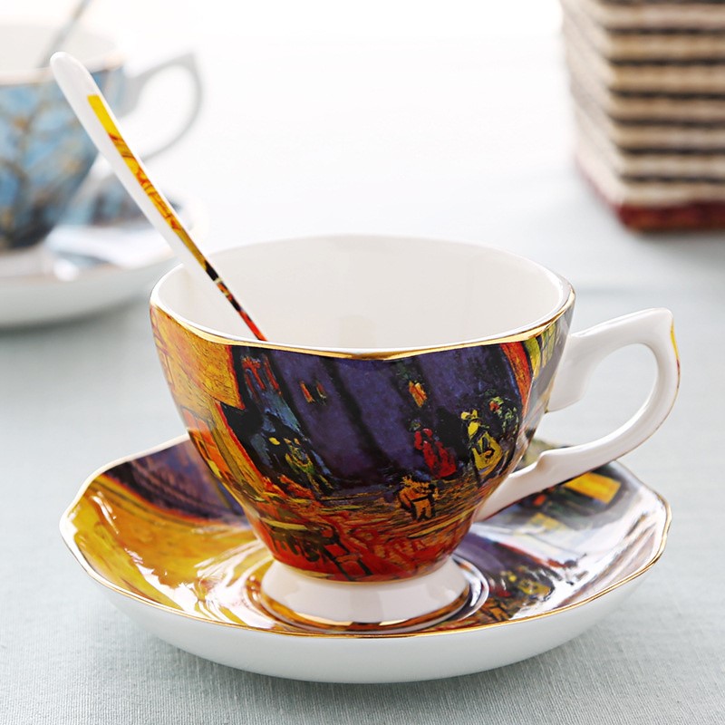 Van Gogh Art Painting Coffee M - Coffee Tea Van recension och pris
