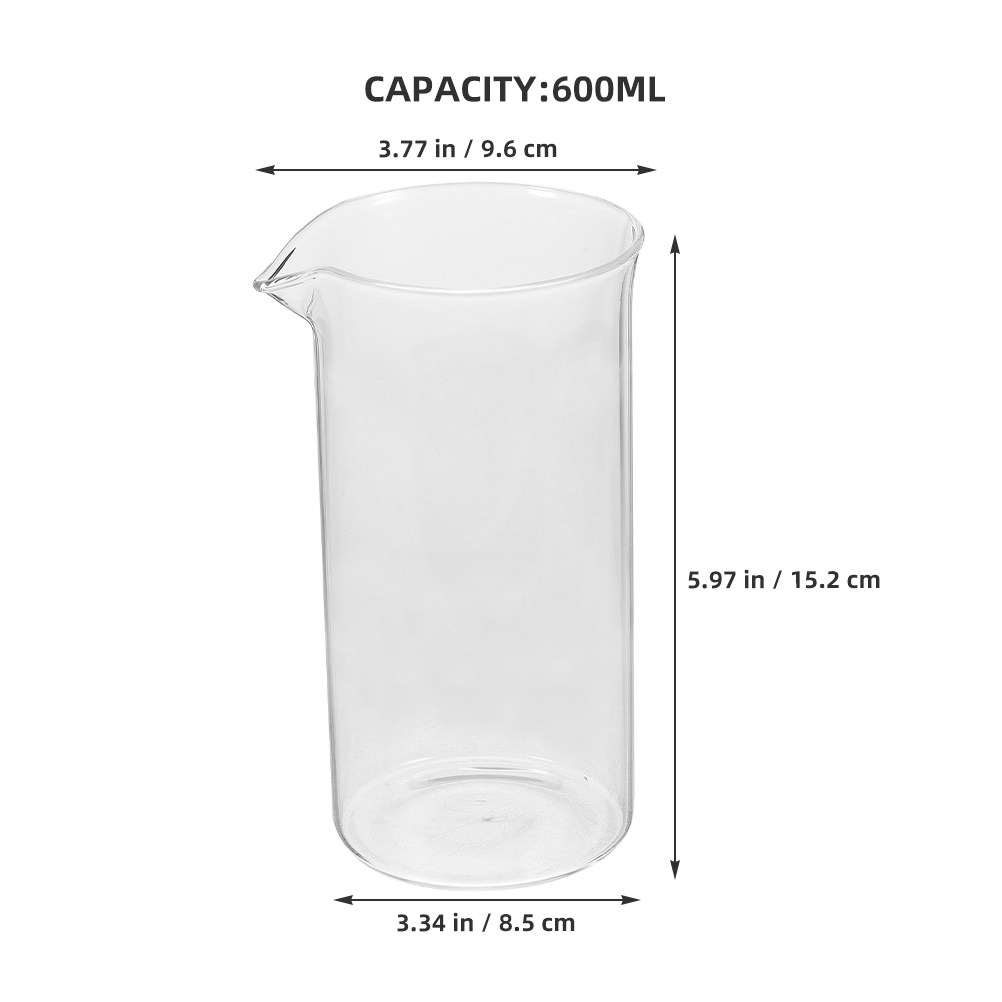 Heat Resistant Glass Coffee Pr - Coffee Tea Replacement recension och pris
