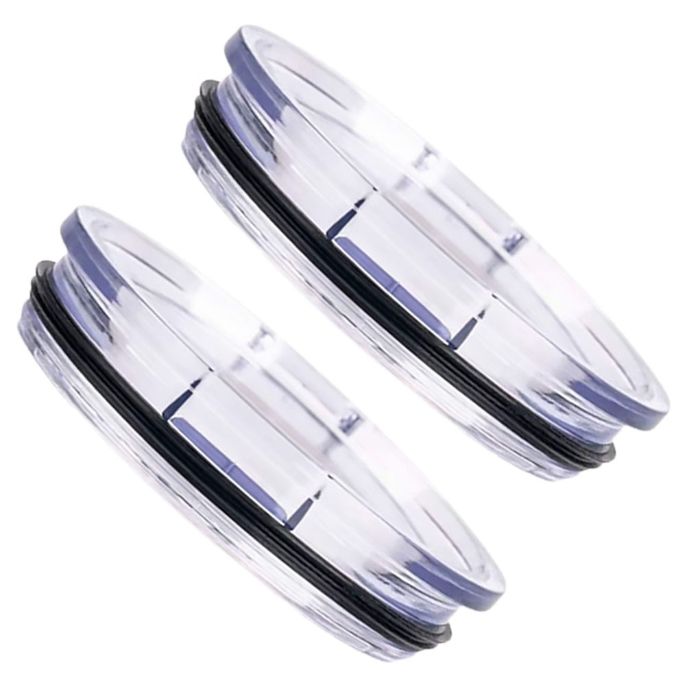 2Pcs Leak-Proof Tumbler Lids T - Coffee Tea Replacement recension och pris